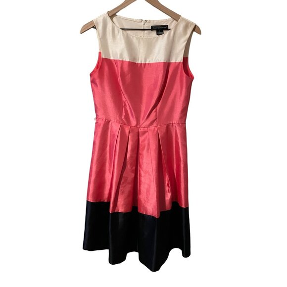 Jessica Howard Women's Color Block Dress Size 6 #K-4-71-0 - Picture 1 of 6
